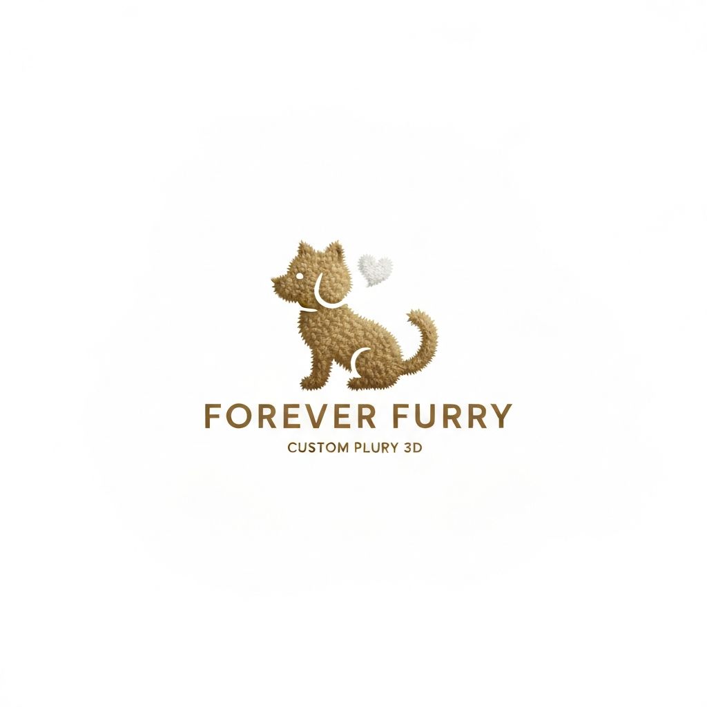 Forever Furry 3D Logo